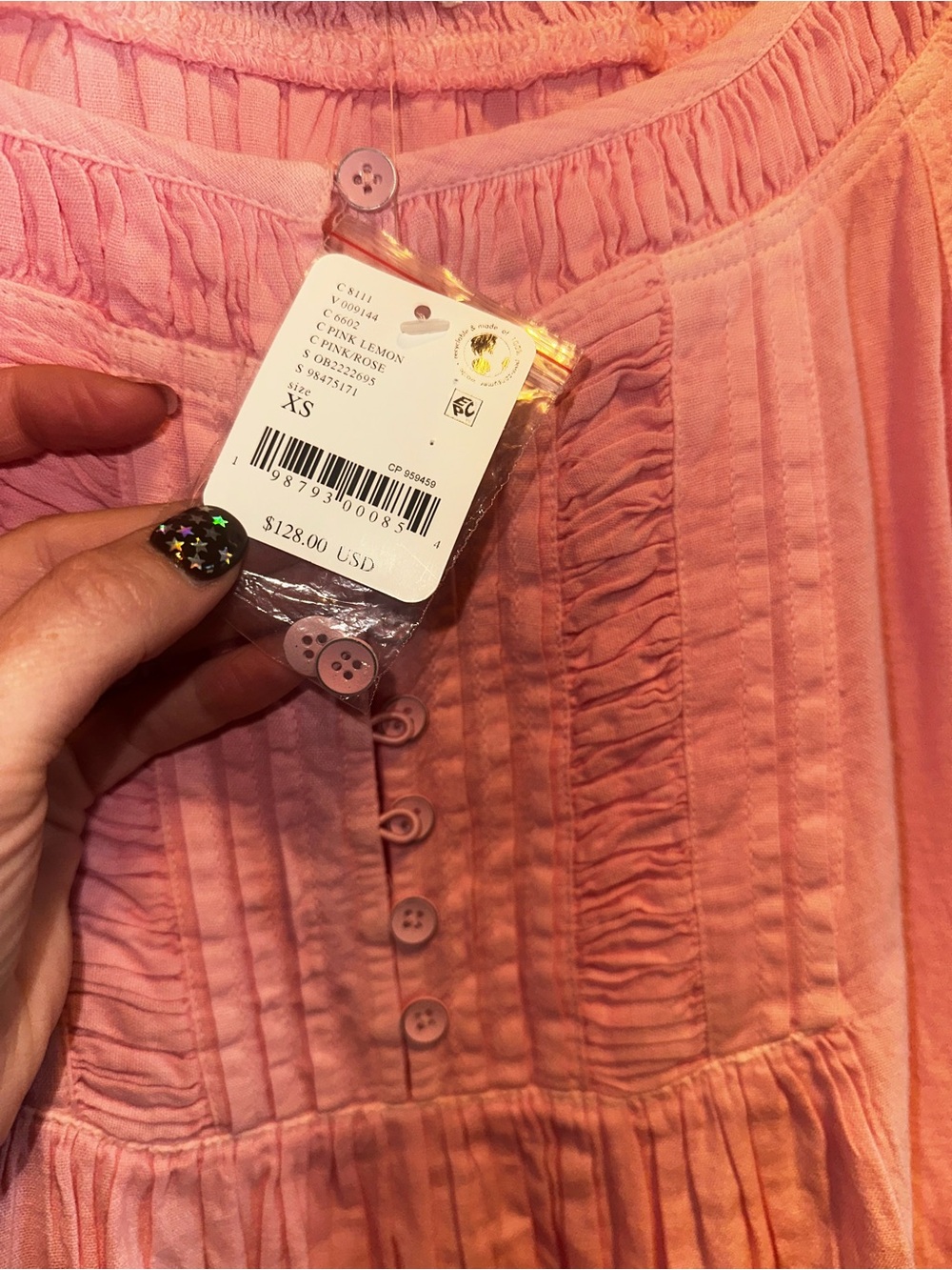 NWT FREE PEOPLE Fayre Midi Top- Pink Lemon 
$128 MSRP - Picture 7 of 13